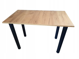 Kuchynský stôl - Čierna 80 cm