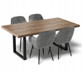 Kuchynský stôl - Set 4x Rio Rio Rio Rio Dasedment Loft Jedáleň