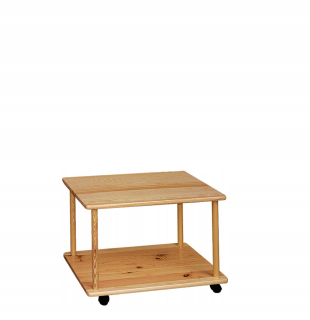 Konferenčný stolík do obývačky - Pouf pod nohami, opierky.