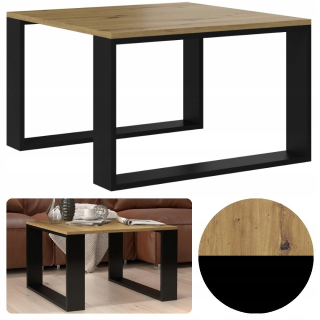 Konferenčný stolík do obývačky - Craft Oak zavesenie poličky 90 cm skryté zhromaždenie