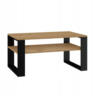 Konferenčný stolík do obývačky - Konferenčný stolík Sigma Bench 1L Police - Artisan/Czerńeľ