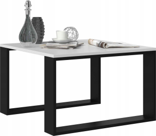 Konferenčný stolík do obývačky - Moderný konferenčný stolík Loft Biel Black