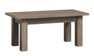Konferenčný stolík do obývačky - Kúzačka 120 cm Sonoma K1 dubový priestranný veľký