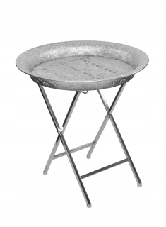 Konferenčný stolík do obývačky - Openwork Metal Table Glamour Q54CM H55CM