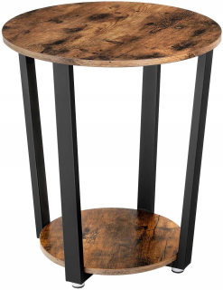 Konzolový stolík do predsiene - Priemyselný vintage retro tabuľka Rutro