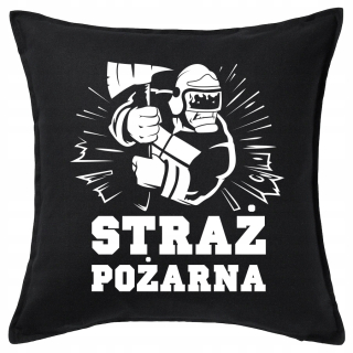 Vankúš na spanie - Čierny vankúš Kapibara duchovné zvieratá