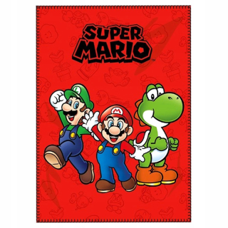 Prikrývka, prehozy na posteľ - Super Mario Fleece Deaket Bedspread 100x150