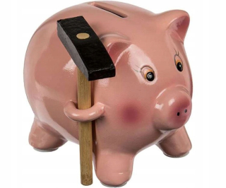 Pokladnička pre deti - Piggy Bank Darček pre všetky príležitosti + kladivo