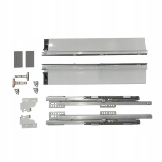 Kuchynské zasuvky - Systembox TB10 Amix 350 mm nízky H83 mm šedá