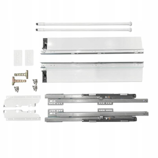 Kuchynské zasuvky - Systembox TB10 Amix 500 mm Wysoka H199 mm biela