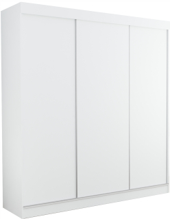 Šatníková skriňa do študenskej izby - Finse - posuvná šatníka 140 cm x 265 cm na dimenziu