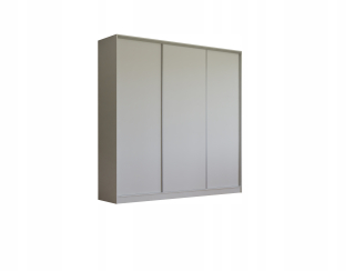 Šatníková skriňa do študenskej izby - Ida 180 x 248 3D šatník - Royal - White