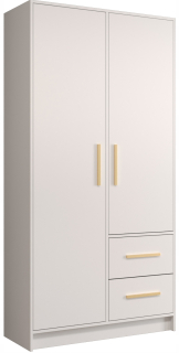 Šatníková skriňa do študenskej izby - Lotta 2 - B1 - 103 cm šatník