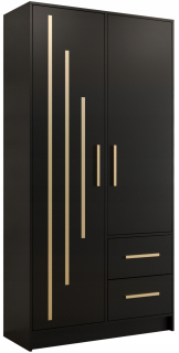Šatníková skriňa do študenskej izby - Lotta 2 - B5 - 103 cm šatník