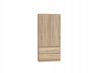 Šatníková skriňa do študenskej izby - SS -90 MALWA SACKROBE - Sonoma Oak