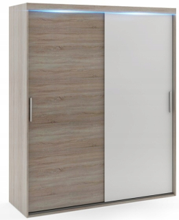 Šatníková skriňa do študenskej izby - Posuvné šatník na veľkosť 26 130 cm