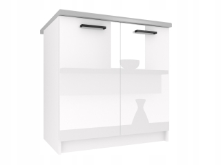 Kuchynská skrinka - Langen Kitchen Set 200 cm Oak Artisan + Grey