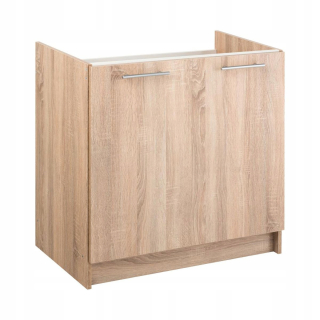 Kuchynská skrinka - Sonoma Oak Kitchen Cabinet 80 cm pod umývadlom