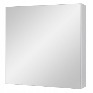 Skrinka do kúpeľne - Zrkadlová kúpeľňa 60 cm biely astor