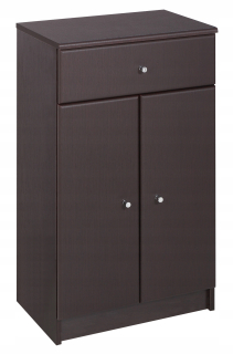 Skrinka do kúpeľne - Kúpeľňa stojatá komoda Wenge 50 cm