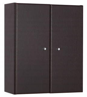 Skrinka do kúpeľne - Kúpeľňa visí zavesená polica Wenge 50 cm