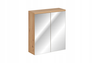 Skrinka do kúpeľne - Kúpeľňa so zrkadlom 60 cm samoa
