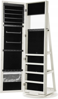Toaletný stolík - SongMics White toaletná tabuľka 55 x 160 x 55 cm