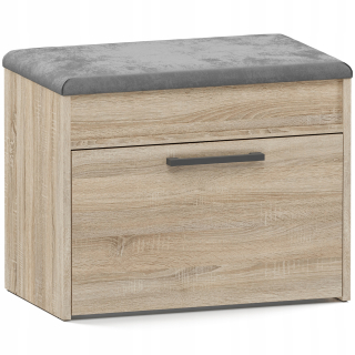 Botník do predsiene - Topánky skrinka parma mini sedadlo Sonoma Oak