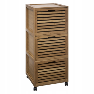 Komoda do obývačky - Kabinet s kolies praktický mobilný komoda 41x93