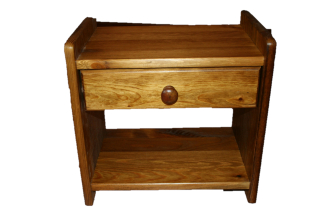 Nočný stolík - Ola Night Cabinet - čierna 38 cm