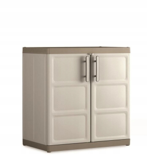 Skriňa do garáže, dielne - Excellence Low XL Plastová skrinka - 93 x 89 x 54