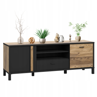 Skrinka pod TV - RTV skrinka Hayato 155 cm Alpine smrek