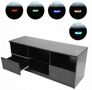 Skrinka pod TV - Kabinet RTV pre Loft TVT TV 140x40x48 cm