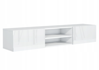 Skrinka pod TV - Lavica RTV tabuľka na kolesách 120x60 cm dubová dýha