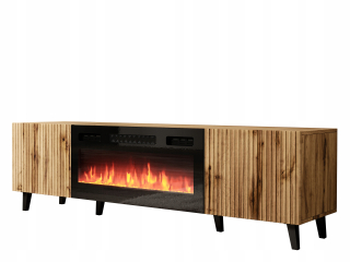 Skrinka pod TV - Kabinet RTV s krbom pre salón Vamos 180 EF