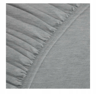 Plachta na posteľ - Gray Sheet Jersey Eraser 160x200 Predaj