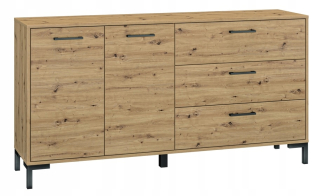 Komoda do spálne - Latexová pamäťová matraca 80x200 cm - H3