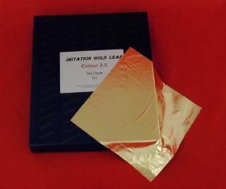 Szlammetal 2,5 Zlatá farba 16x16 cm
