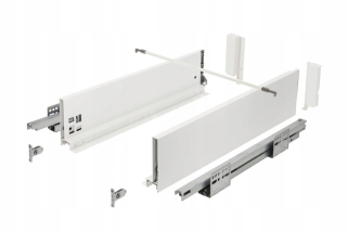 Kuchynské zasuvky - Axis Pro Push Open Stredne zásuvka L500 116 biela