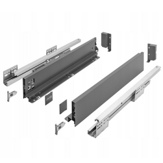 Kuchynské zasuvky - GTV Axis Pro zásuvka médium L450 H116 Anthracite