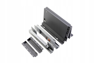 Kuchynské zasuvky - Linos GTV Slim L400 H167 Zásuvka High Grey