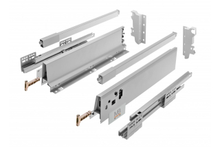 Kuchynské zasuvky - Sevollbox Slim H = 199 mm L = 450 mm biela zásuvka