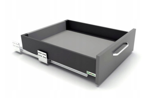 Kuchynské zasuvky - Sevrollbox Slim H-84 L = 450 Graphitovej zásuvky
