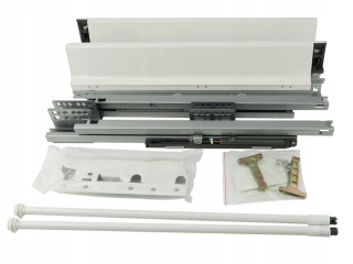 Kuchynské zasuvky - Systembox Amix High + Reling Biała 500