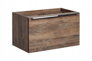 Skrinka do kúpeľne - Santa Fe Oak 82-80 Bezpečnosť pre Washbasin 80 cm