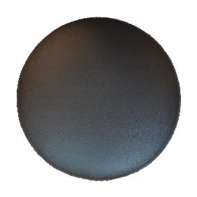 Stolík, taburetka - Čierne sedadlo pre Chrome Stool 35 cm