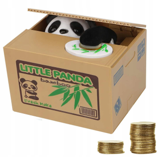 Pokladnička pre deti - Interaktívna prasiatka banka panda darček pre deti