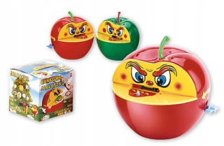 Pokladnička pre deti - Piggy Bank Bank Banking Apple s červom