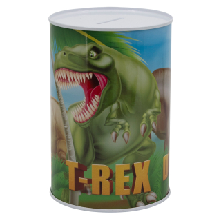 Pokladnička pre deti - Big Piggy Bank Veľký xl kovový dinosaurus