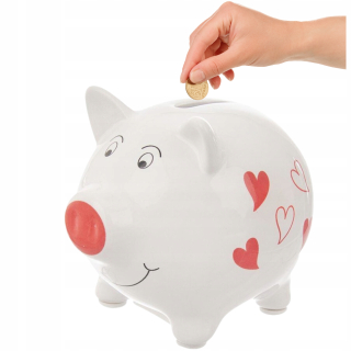 Pokladnička pre deti - Piggy Bank Piggy Bank Ceramic/rozchod!